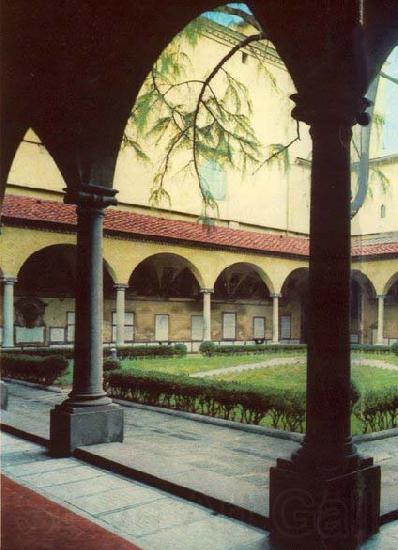 ANGELICO  Fra View of the Convent of San Marco France oil painting art